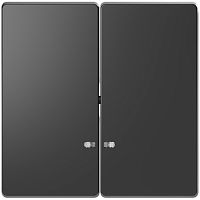 Лицевая панель Schneider Electric Merten D-Life для 2-кл. выключателя с подсветкой антрацит 