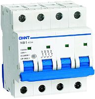 Выключатель автоматический CHINT NB1-63H 4п 1А C 10кА