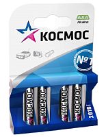 Элемент питания Космос R03 (блист.4 шт) AAA солевая (батарейка)