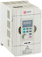 Преобразователь частоты EKF PROxima VECTOR-100 0.4/0.75кВт 1х230В