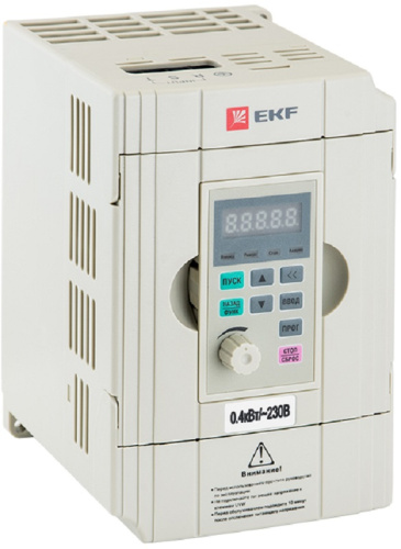 Преобразователь частоты EKF PROxima VECTOR-100 0.4/0.75кВт 1х230В
