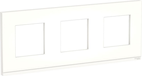 Рамка горизонтальная Schneider Electric Unica Studio Pure 3-м. стекло матовое стекло/белый, Schneider Electric, купить, цена, доставка, безопасность Рамка горизонтальная Schneider Electric Unica Studio Pure 3-м. стекло матовое стекло/белый Schneider Electric — купить по цене от 6 283 ₽ | ПрофБезопасность
