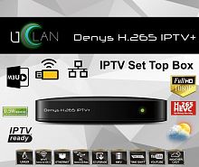 Приставка СмартТВ Uclan Denys H.265 IPTV+  картинка