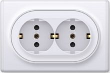 Розетка с заземлением OneKeyElectro Florence 1-м. 2 мод. белый OneKey — купить по цене от 245 ₽ | ПрофБезопасность