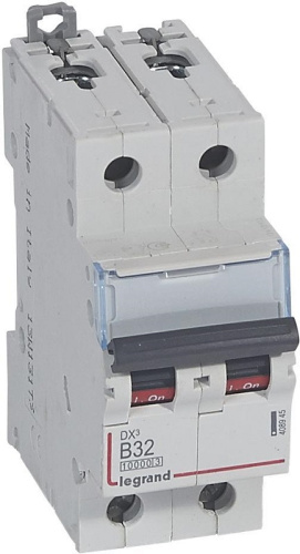 Выключатель автоматический Legrand DX3-E 10000 2п 32А B 16кА