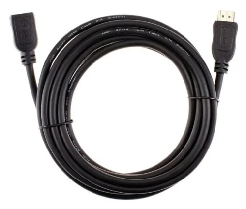 Кабель HDMI удлинительный Telecom TCG-200MF-3M ver:2.0, 3м, 2 ферритовых фильтра фото 2