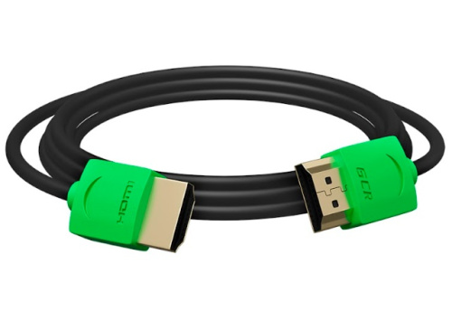 Кабель HDMI Greenconnect GCR-51580 v2.0 SLIM 4K, 1м фото 2