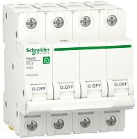 Выключатель автоматический Schneider Electric Resi9 4п 16A B 6кА 