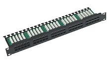 Патч-панель телефонная Netko 50 портов, RJ-45, 1U, Krone