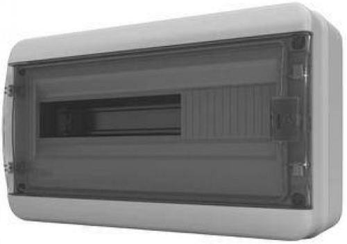 Бокс пластиковый Tekfor ЩРН-П-18 BNK 65-18-1 (290х236х102мм) IP65 прозрачная дверца