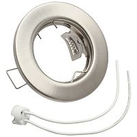Светильник встраиваемый Feron DL10 GU5.3 12В 50Вт Хром Feron — купить по цене от 115 ₽ | ПрофБезопасность