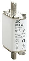 Вставка плавкая предохранителя IEK ППНИ-33 габарит 00С 32А