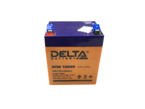 Аккумулятор Delta DTM 12045 4,5 Ah фото 2