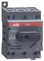 Рубильник реверсивный ABB OT80F3 3п 80А с ручкой