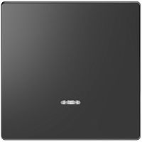 Лицевая панель Schneider Electric Merten D-Life для 1-кл. выключателя с подсветкой антрацит  Schneider Electric — купить по цене от 1&nbsp;082 ₽ | ПрофБезопасность