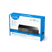 Коммутатор Cudy GS1010PS2 PoE 120Вт Cudy — купить по цене от 7&nbsp;890 ₽ | ПрофБезопасность