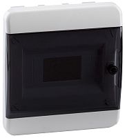 Бокс пластиковый Кэаз OptiBox ЩРВ-П-8 P-BVK-2-08-IP41 (240х218х102мм) IP40 прозрачная дверца