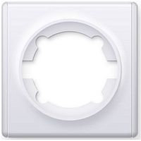 Рамка универсальная OneKeyElectro Florence 1-м. белый