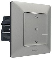Умный выключатель управления жалюзи Valena Life Netatmo 1-кл. IP20 алюминий Legrand — купить по цене от 5&nbsp;428 ₽ | ПрофБезопасность