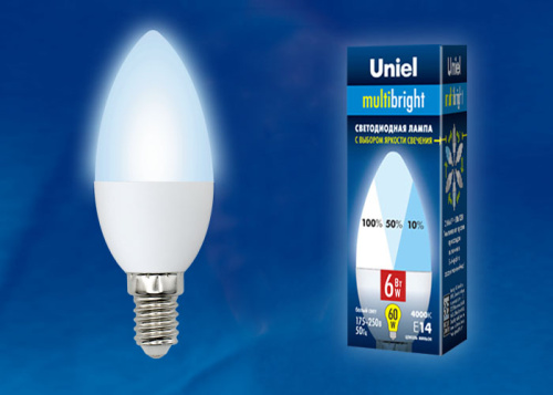 Лампа светодиодная Uniel Multibright C37 Свеча Е14 220В 6Вт 4200К 3 режима, Uniel, купить, цена, доставка, безопасность Лампа светодиодная Uniel Multibright C37 Свеча Е14 220В 6Вт 4200К 3 режима Uniel — купить по цене от 300 ₽ | ПрофБезопасность