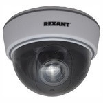Муляж камеры видеонаблюдения внутренней Rexant купольный, белый картинка