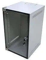 Шкаф настенный Netko WS 9U (280х310х462) серый, маленький картинка