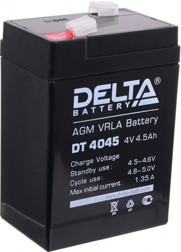 Аккумулятор Delta DT 4045 картинка