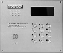 Видеопанель вызывная Marshal CD-7000-TM-V-PAL-W евростандарт картинка 