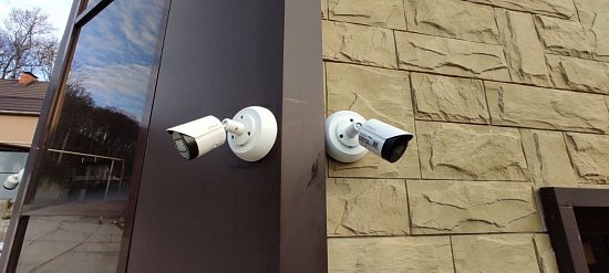 Установка IP системы видеонаблюдения для дома
