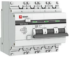 Автомат дифференциального тока АВДТ EKF PROxima АД-32 4п 63А 30мА 4,5кА C тип AC картинка