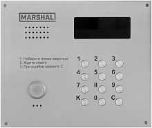 Видеопанель вызывная Marshal CD-7000-PR-V-PAL-W евростандарт картинка 