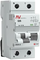 Автомат дифференциального тока АВДТ EKF Averes DVA-6 2п 25А 100мА 6кА C тип AC картинка