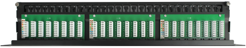 Патч-панель Netko 48 портов IPTB48-CEC KT, 1U, Krone Type, L картинка фото 2