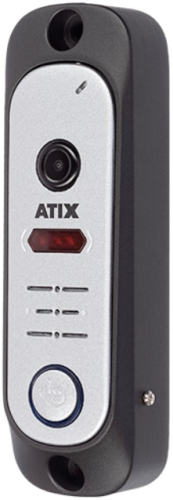 Видеопанель вызывная Atix AT-I-D11C серый картинка