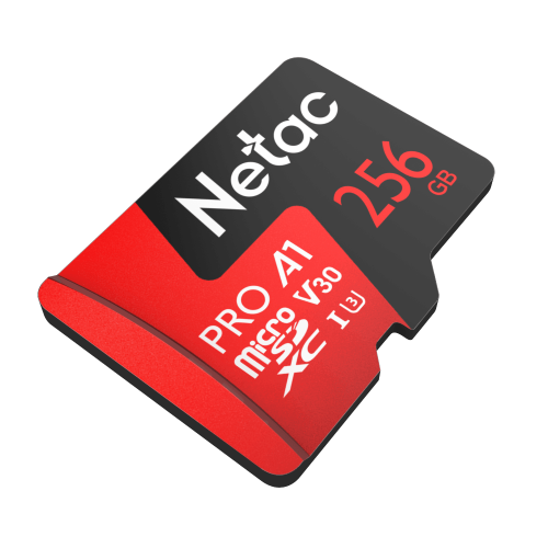 Карта памяти MicroSDXC Netac P500 Extreme Pro 256Gb NT02P500PRO-256G-S