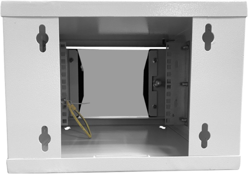 Шкаф настенный 10″ Netko COMPACT 4U (315х325х225) серый, собранный картинка фото 2