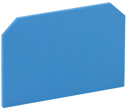 Заглушка торцевая IEK для КВИ-2,5 2,5мм2 синий картинка