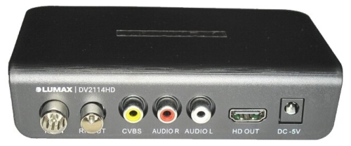 Цифровой эфирный IPTV приемник LUMAX DV2114HD картинка фото 2