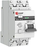 Автомат дифференциального тока АВДТ EKF PROxima АД-32 2п 25А 10мА 4,5кА C тип AC картинка