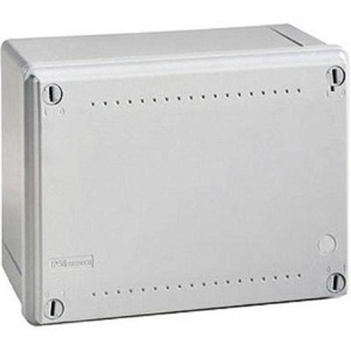 Коробка распределительная DKC ОП 380x300x120мм IP56 с гладкими стенками серый 54410